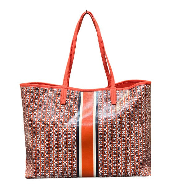 トリー バーチ ジェミニ リンク コーティング キャンバス 2ウェイ バッグ