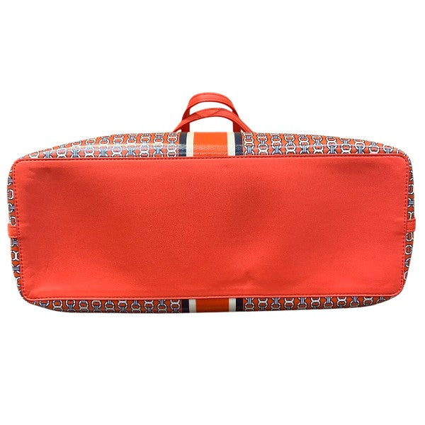 トリー バーチ ジェミニ リンク コーティング キャンバス 2ウェイ バッグ