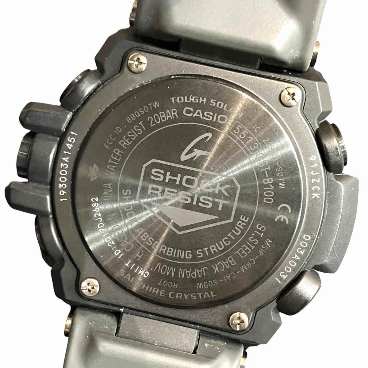 カシオ G-SHOCK ステンレススチール 腕時計