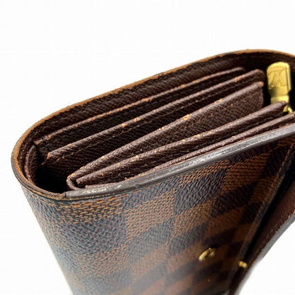 ルイヴィトン ポルトフォイユアレクサンドラ ダミエ 三つ折り財布