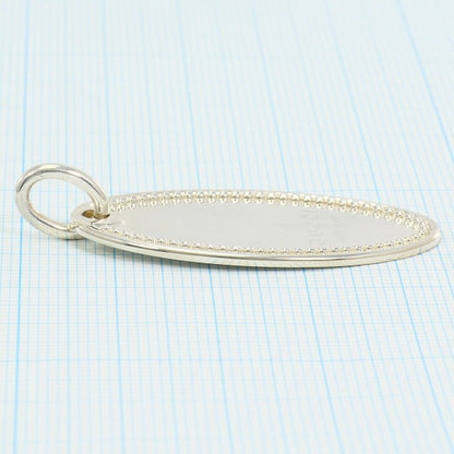 グッチ オーバルプレート 925シルバー ペンダントトップ