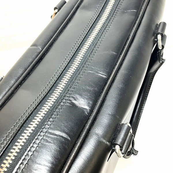 ブルックスブラザーズ レザービジネスバッグ