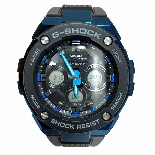 カシオ Gショック ステンレススチール 樹脂 メンズ腕時計