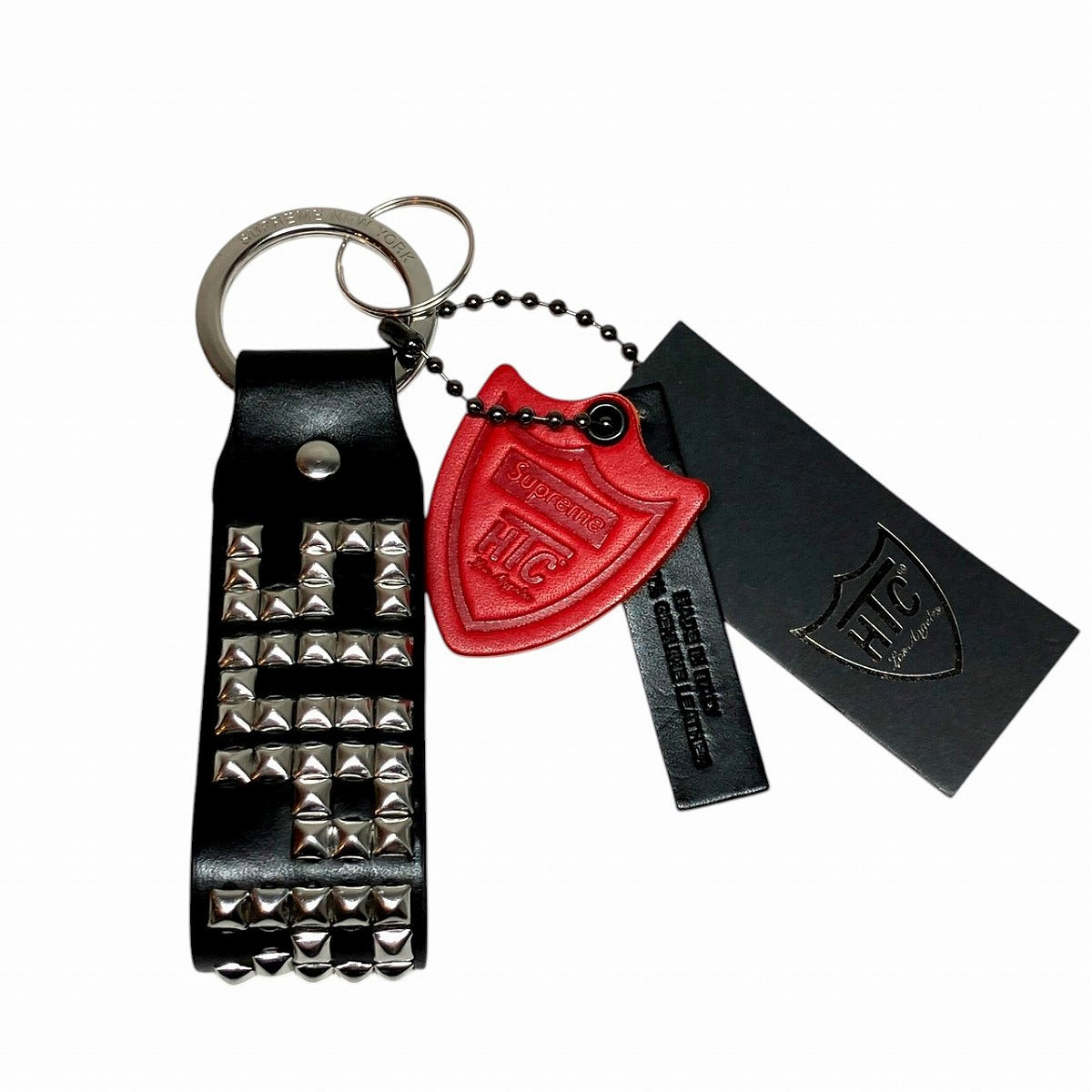シュプリーム Hollywood Trading Company Studdedキーチェーン