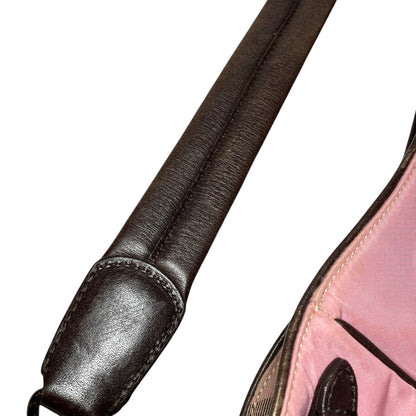 バーバリー PVC レザーショルダーバッグ