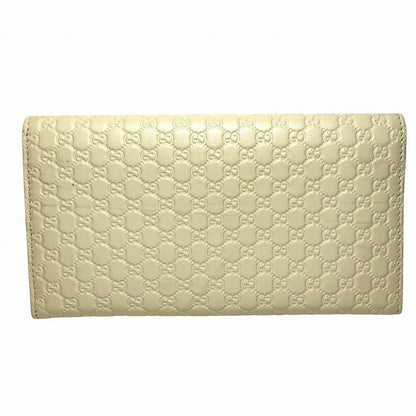 グッチ マイクログッチシマ レザー 長財布