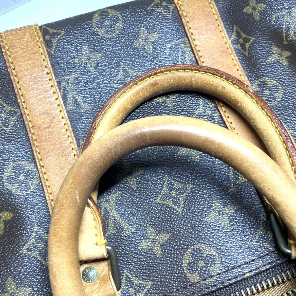 ルイヴィトン キーポル45 モノグラム ボストンバッグ