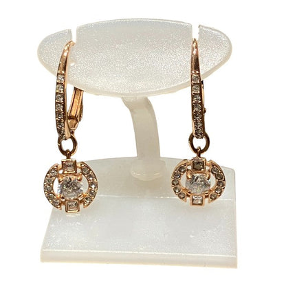 スワロフスキー ドロップ ピアス