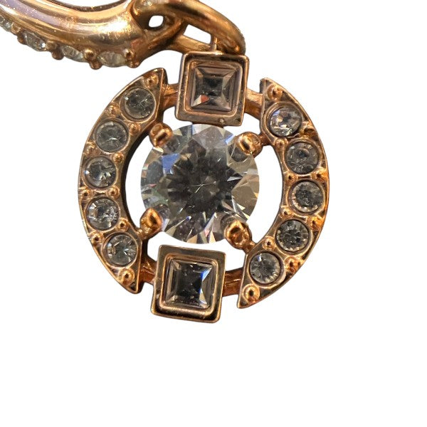 スワロフスキー ドロップ ピアス