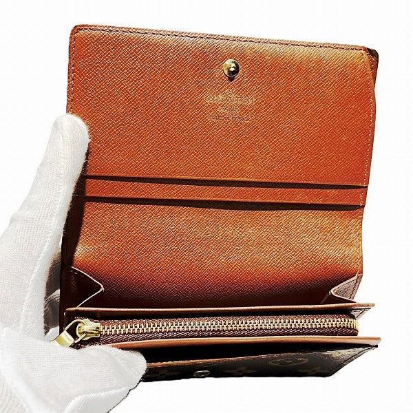 ルイヴィトン モノグラム 二つ折り財布