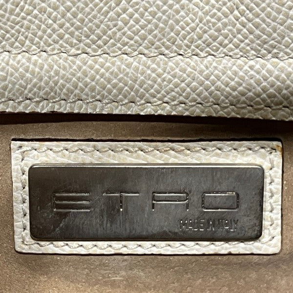 エトロ レザーハンドバッグ