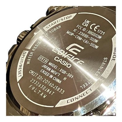 カシオ EQB-501 ステンレススチール腕時計