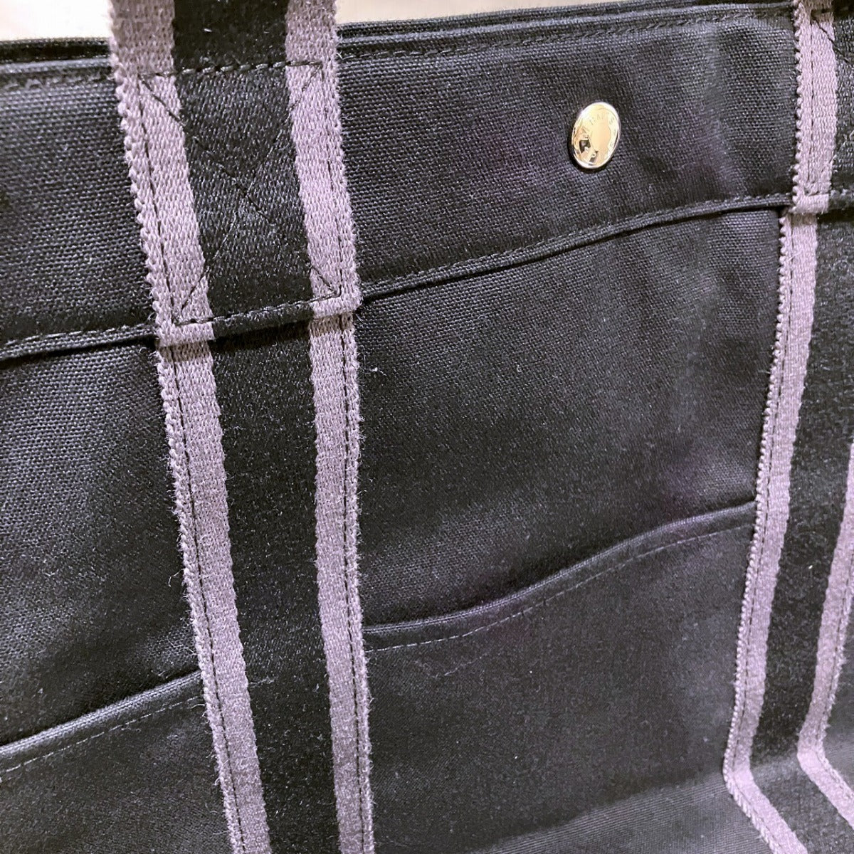 エルメス フールトゥGM キャンバス トートバッグ