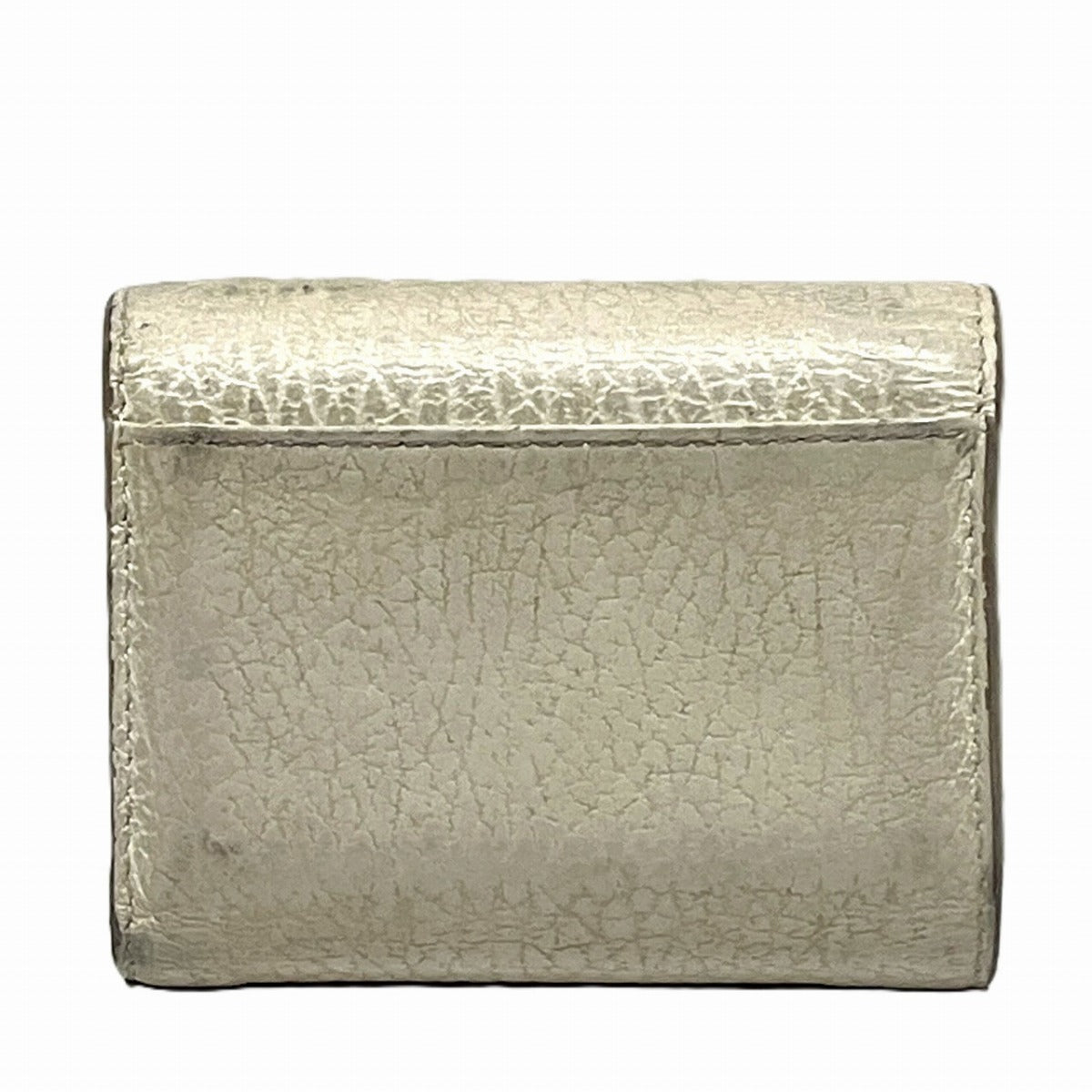 メゾンマルジェラ ZIP COMPACT TRI FOLD WALLET レザー財布
