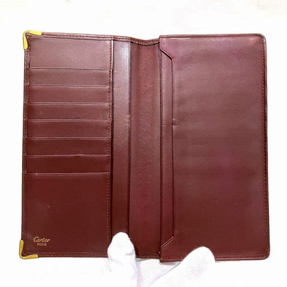 カルティエ マストライン レザー長財布