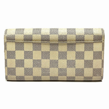 ルイヴィトン ポルトフォイユサラ ダミエアズール 長財布