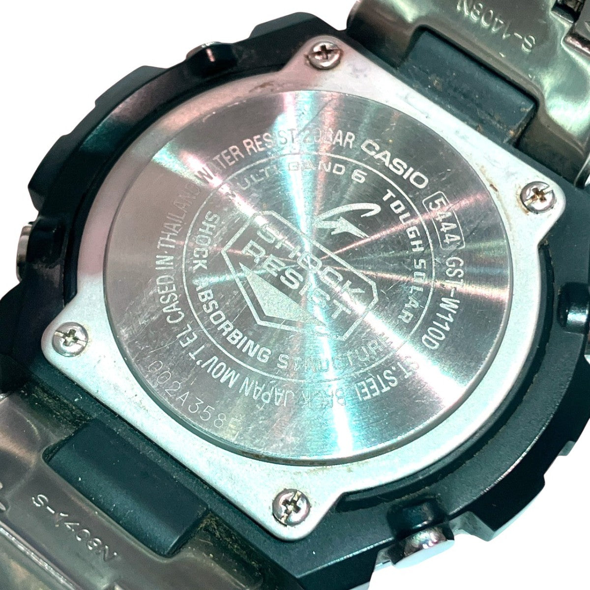 カシオ G-SHOCK ステンレススチール腕時計