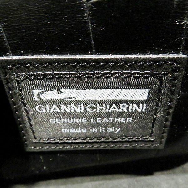 Gianni Chiarini レザー ショルダー バッグ