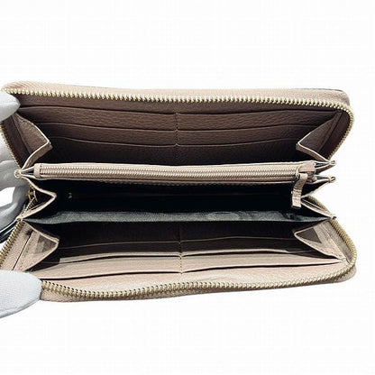 グッチ GGマーモント キャンバスレザー長財布