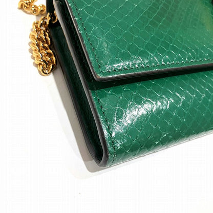 グッチ ジャッキー1961 パイソン チェーンウォレット