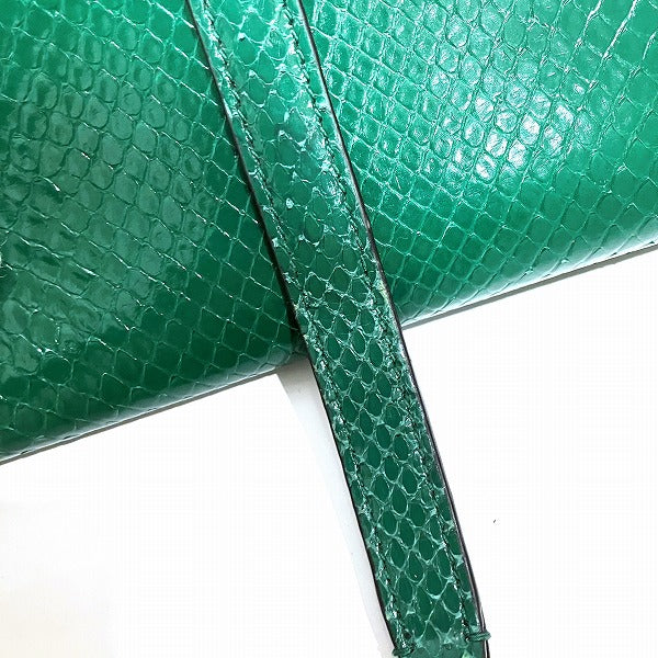 グッチ ジャッキー 1961 パイソン チェーン ウォレット