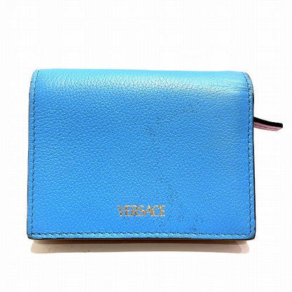 ヴェルサーチ レザー 二つ折り財布