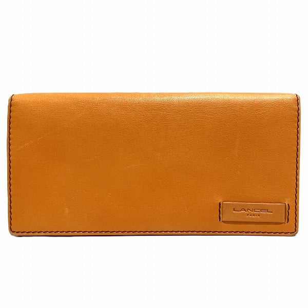 ランセル レザー長財布
