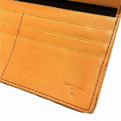 ランセル レザー長財布