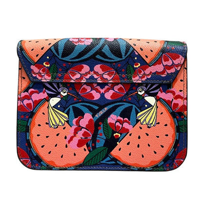 フルラ メトロポリス レザー ショルダー バッグ