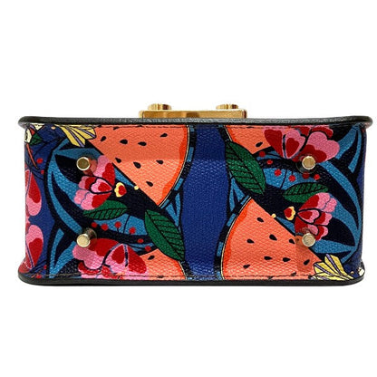 フルラ メトロポリス レザー ショルダー バッグ