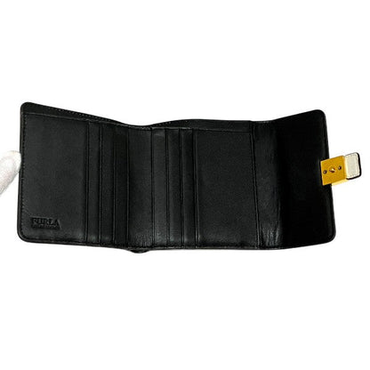 フルラ ディーバ レザー 三つ折り財布