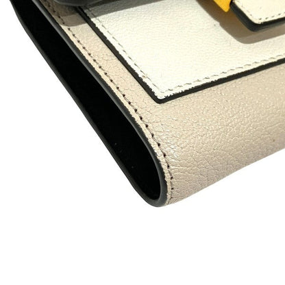 フルラ ディーバ レザー 三つ折り財布