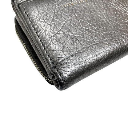ジャンニキャリーニ レザー三つ折り財布