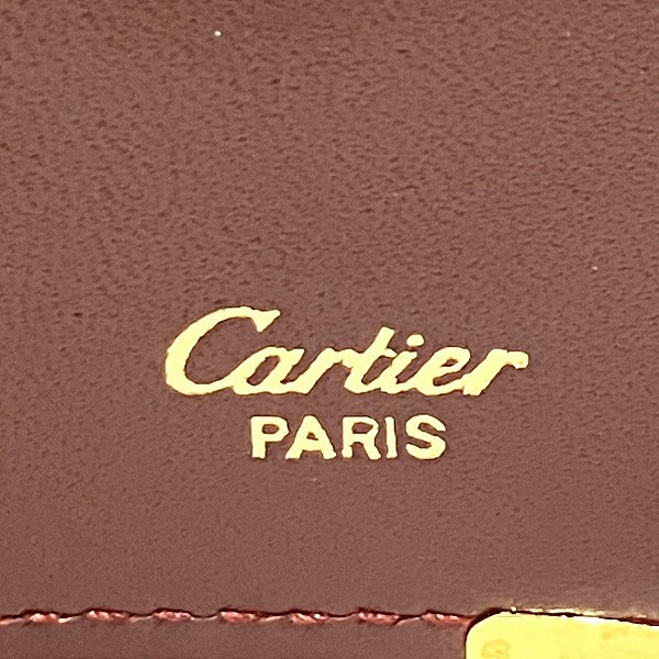 カルティエマストラインレザーキーケース