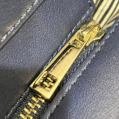 アンドシュエット ストロー合成皮革ハンドバッグ