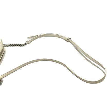 エムシーエム レザーショルダーバッグ