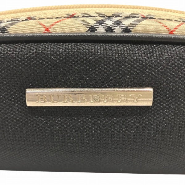バーバリー ノバ チェック ナイロン ポーチ