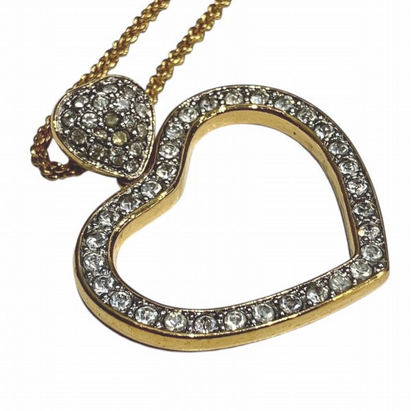 スワロフスキー ハート クリスタル ネックレス