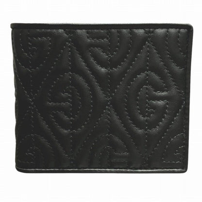 グッチ Gロンバス レザー二つ折り財布