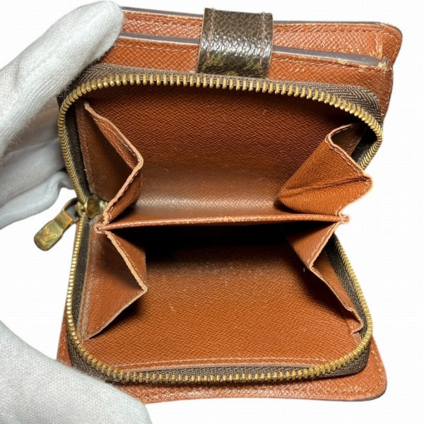 ルイヴィトン コンパクトジップ モノグラム 財布