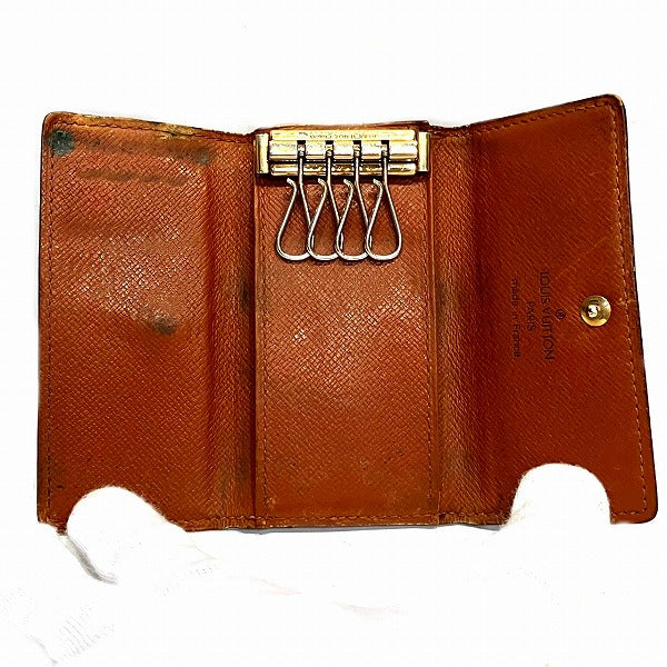 ルイヴィトン ミュルティクレ4 モノグラム キーケース