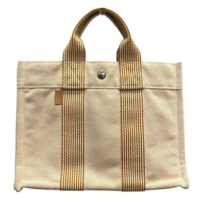 エルメス フールトゥPM キャンバス ハンドバッグ