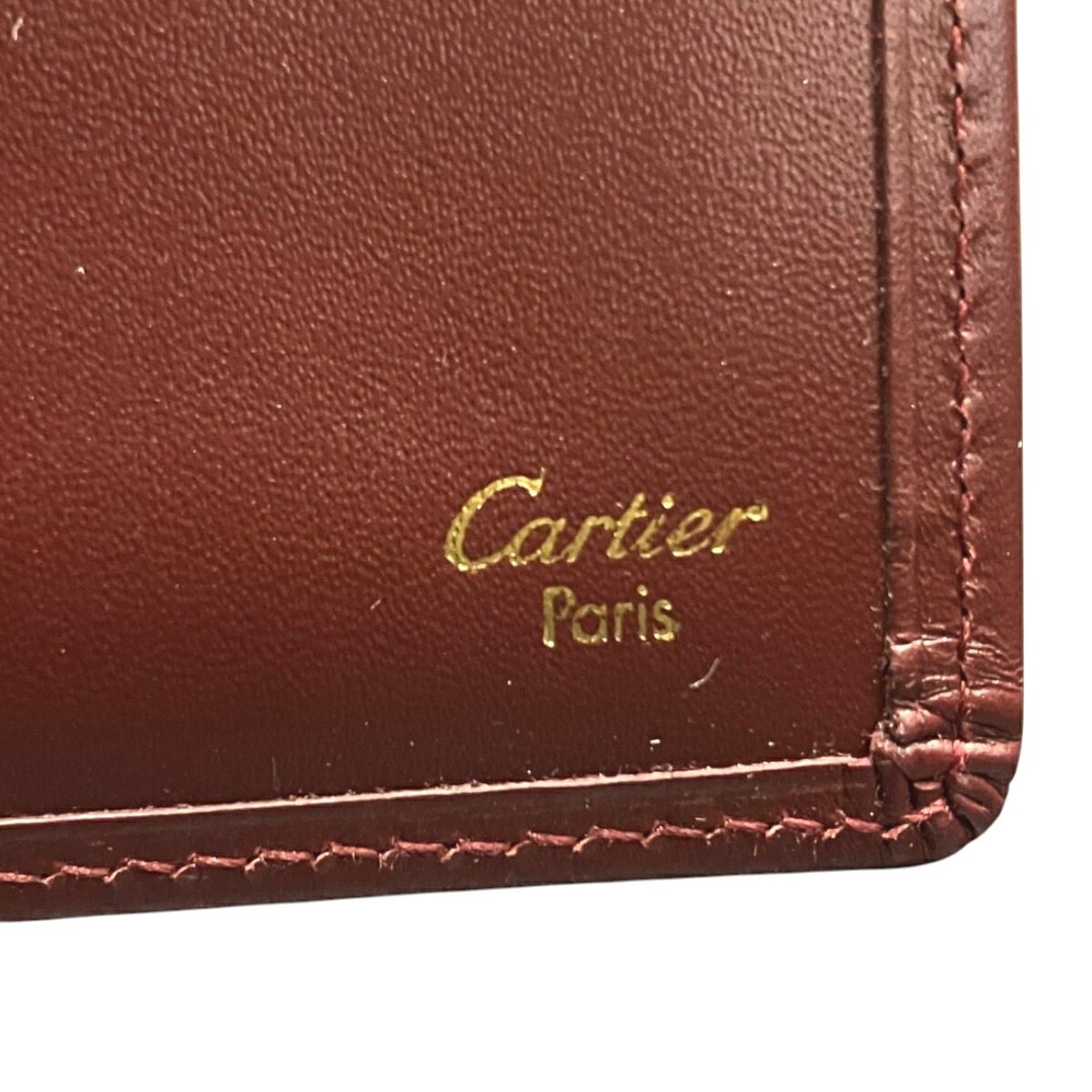 カルティエマストラインレザー財布