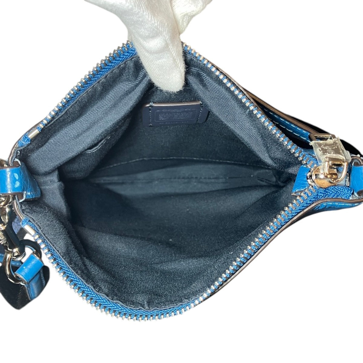 コーチ Jess Slim レザーショルダーバッグ