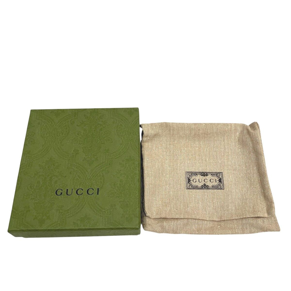 グッチ GGナイロン二つ折り財布