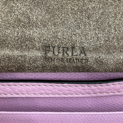 フルラ ライク レザーショルダーバッグ