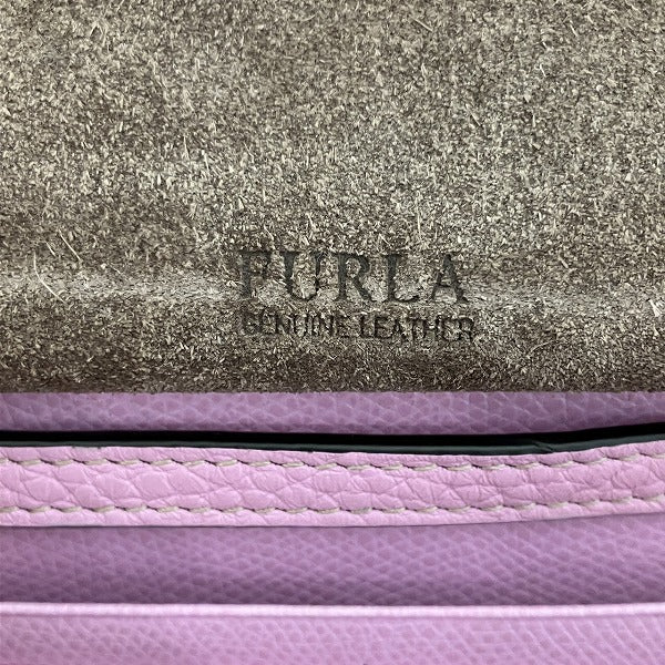 フルラ ライク レザーショルダーバッグ