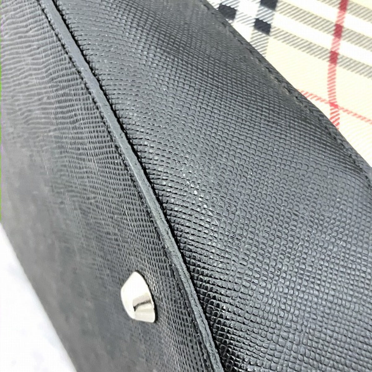 バーバリー ノバチェック キャンバストートバッグ