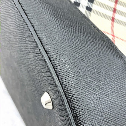 バーバリー ノバチェック キャンバストートバッグ