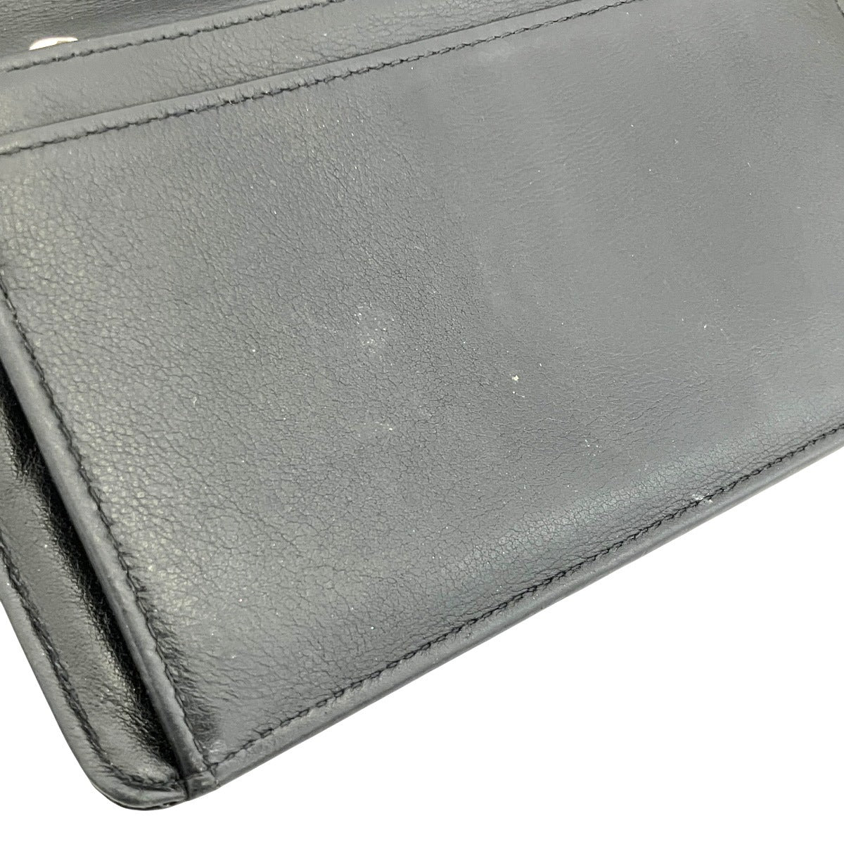 シャネル パテントレザー長財布